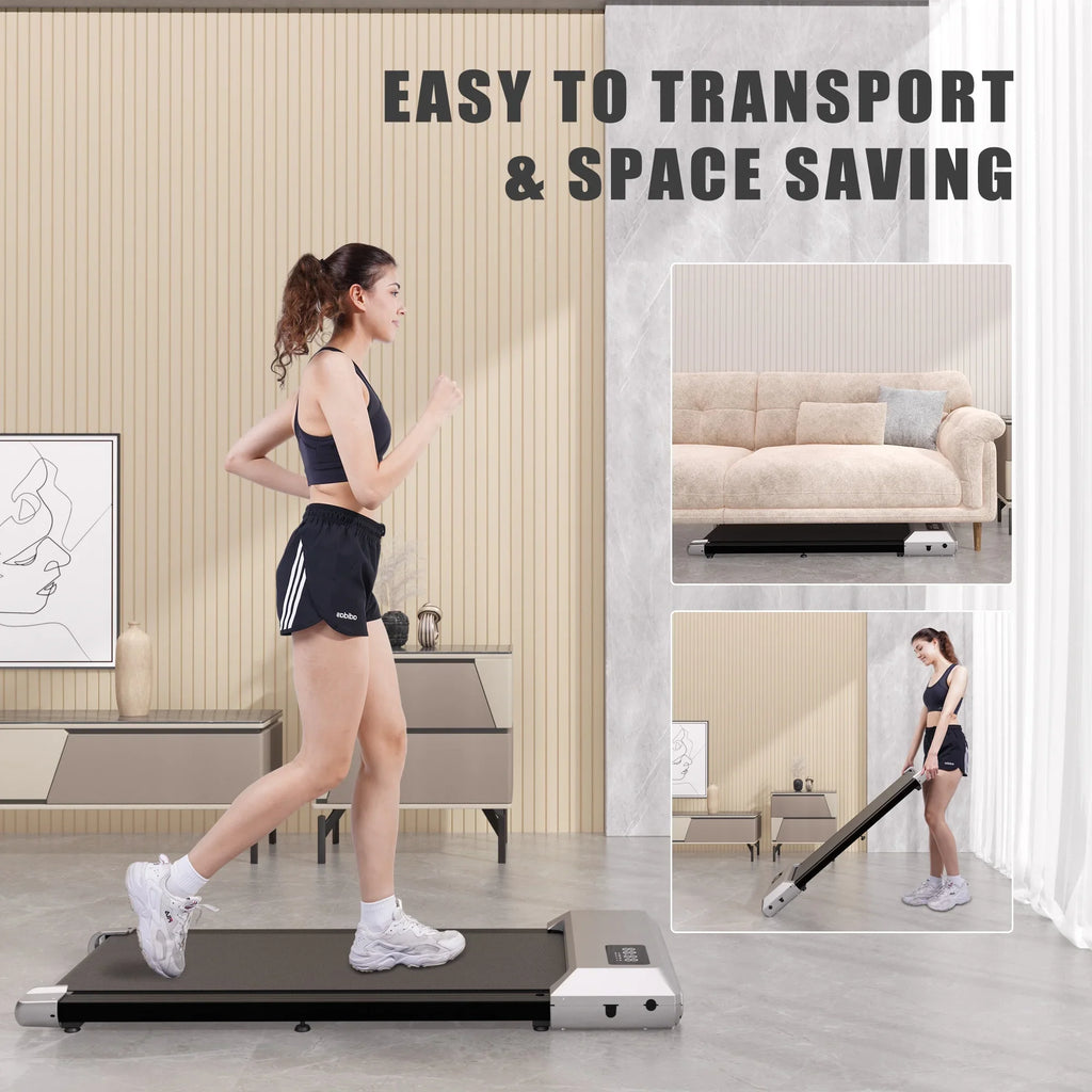 2.5Hp Ultra-Quiet Walking Pad Treadmill with Remote Control B808121