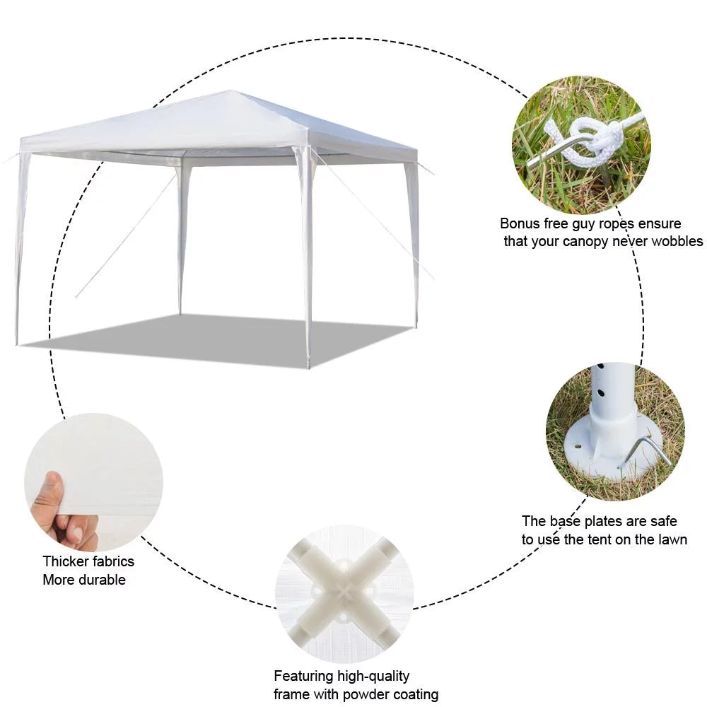 10' x 10' Party Tent Canopy Gazebo C208